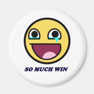 So Much Win Magnet