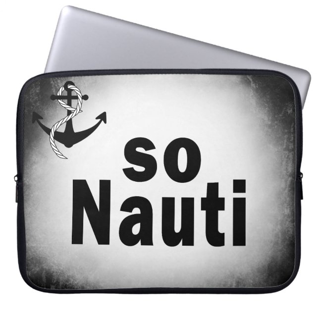 SO NAUTI LAPTOP SLEEVE (Front)