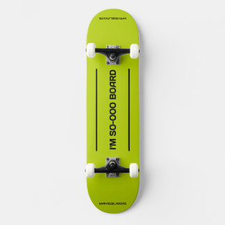 ...SO-OOO BOARD skateboard: lemon Skateboard