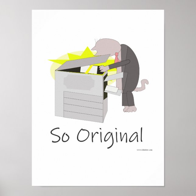So Original Copier Copy Cat Poster (Front)