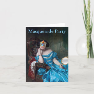  So Posh Masquerade Party Announcement