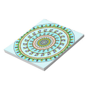 so pretty mandala notepad