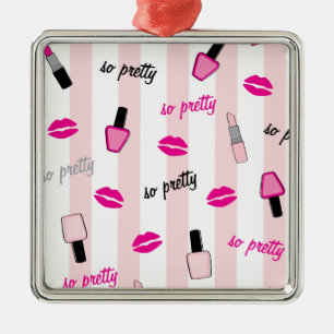 So Pretty Metal Ornament