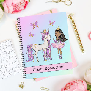 So Pretty "My Unicorn" Princess School Notebook