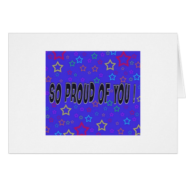 So Proud of You! (Front Horizontal)