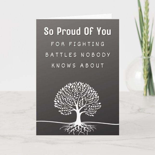 So Proud of You Greeting Card (Front)