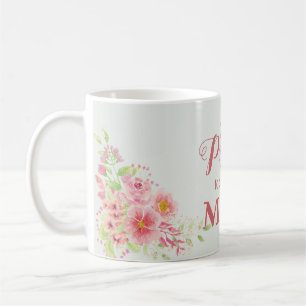 So Proud To Call You Mum floral Coffee Mug