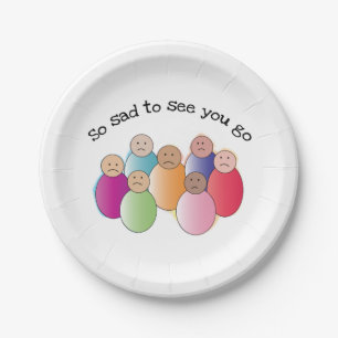 So Sad Paper Plate