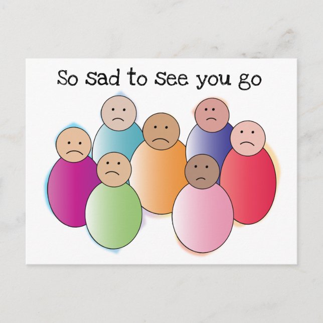 So Sad Postcard (Front)