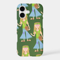 So Sassy Hippie Girl Retro Art Fun Pattern