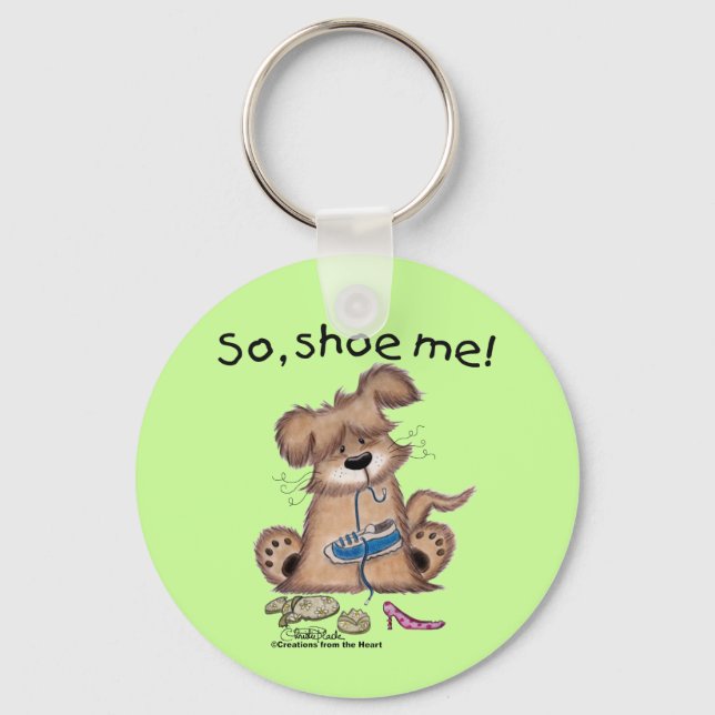 So, shoe me! key ring (Front)
