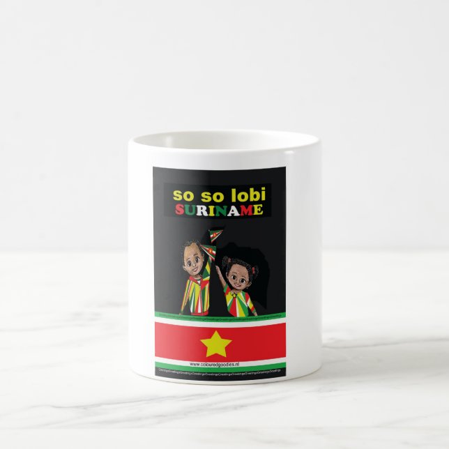 SO SO lobi Surinam Coffee Mug (Center)