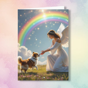 So Sorry   Rainbow Bridge Pet Loss Sympathy Card