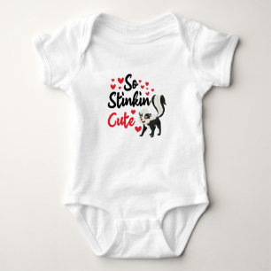 So Stinkin Cute   Cute Valentines Day , Valentines Baby Bodysuit