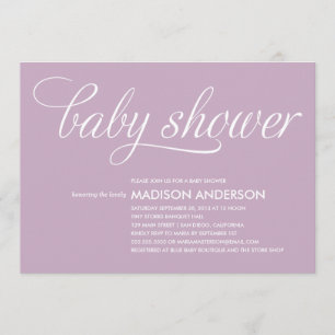 SO SWEET   BABY SHOWER INVITATION