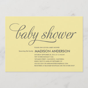 SO SWEET   BABY SHOWER INVITATION