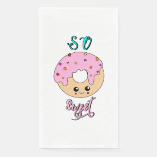 So Sweet doughnuts 2 June Jelly National Doughnut  Napkin