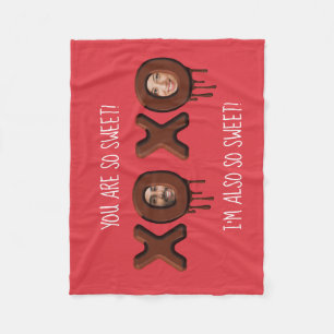 SO SWEET! Personalised Funny Valentine's Day Fleece Blanket