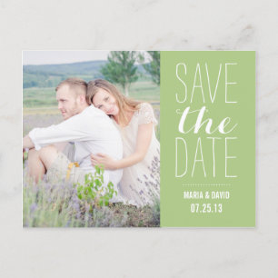 SO SWEET   SAVE THE DATE ANNOUNCEMENT POSTCARD