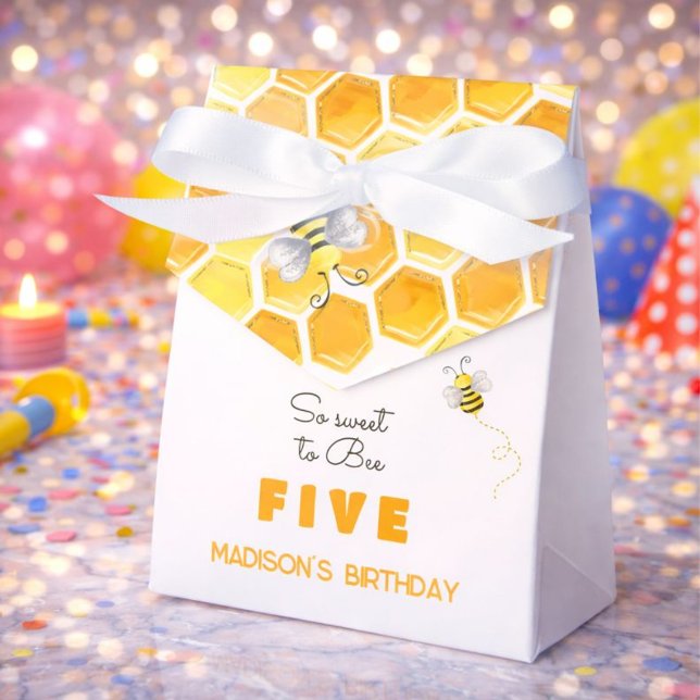 So sweet to bee kids birthday favour box (Creator Uploaded)