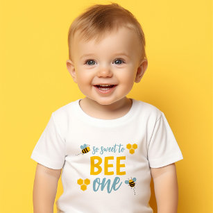So Sweet To Bee One 1st Birthday Toddler T-Shirt