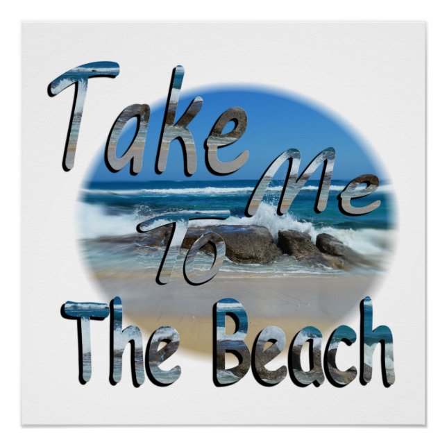 SO Take Me To The Beach, Poster (Front)