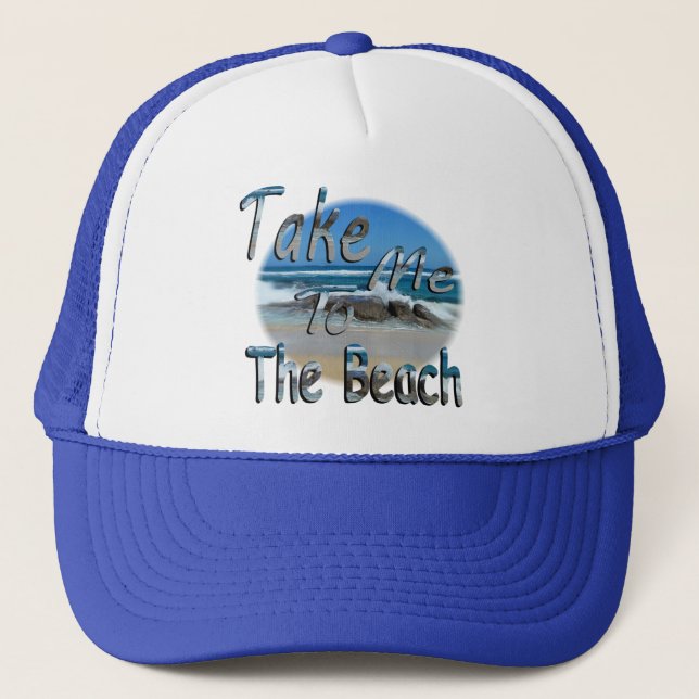 SO Take Me To The Beach, Trucker Hat (Front)