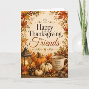 So Thankful For You Friends Card