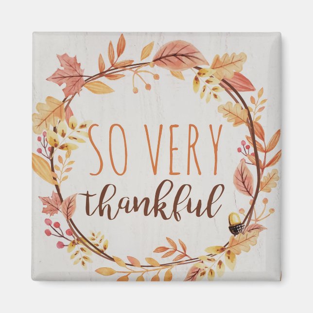 So thankful magnet (Front)