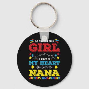 So There's This Girl Who Will Always Have a Piece Key Ring