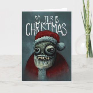 So...This is Christmas Holiday Card