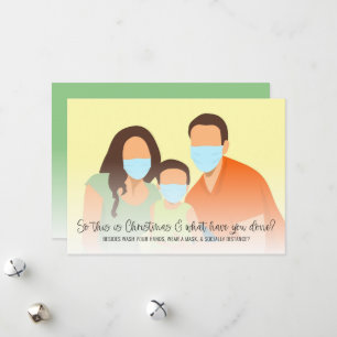 So this is Christmas what have you done photo Holiday Card