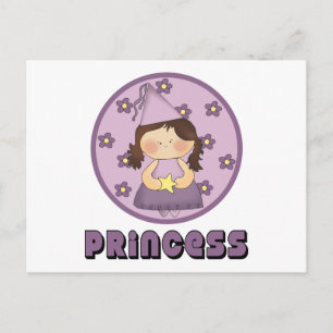 So Very Sweet  Princess Purple Postcard