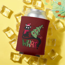So What Funny Christmas Cat Can Cooler, Humorous