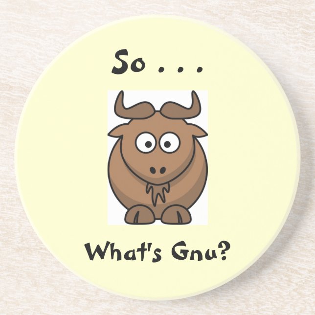 So . . . What's Gnu Coaster (Front)