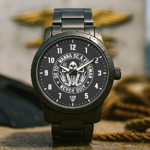 So You Wanna Be A Frogman Patch Black Watch