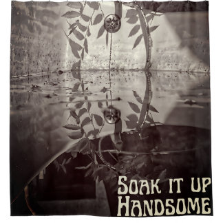 Soak It Up Handsome Shower Curtain