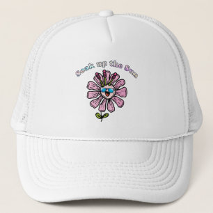 Soak Up The Sun Tie Dye Trucker Hat