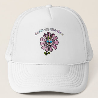 Soak Up The Sun Tie Dye Trucker Hat