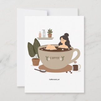 Soaking up with some coffee