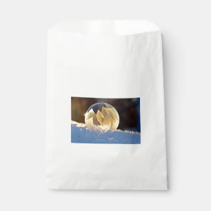 Soap Bubble on Snow Favour Bag