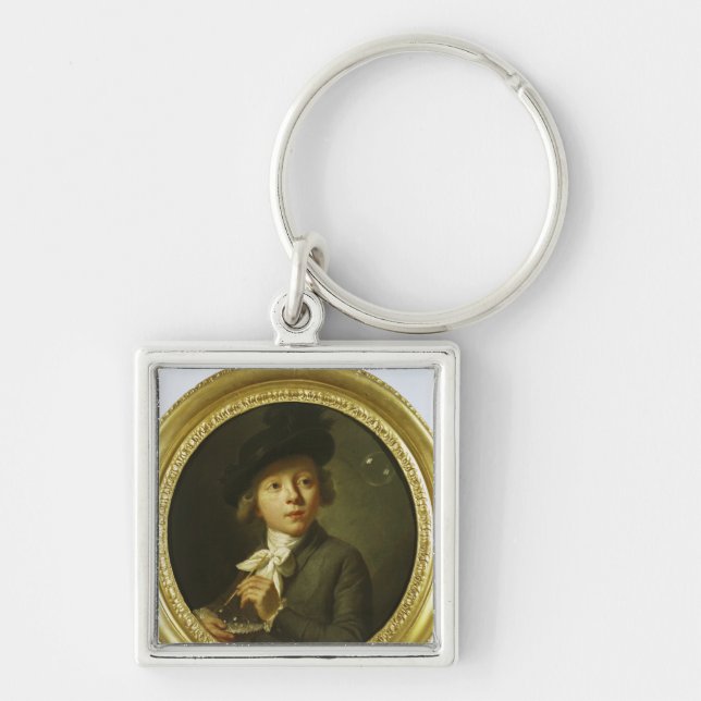 Soap Bubbles, 1784 Key Ring (Front)