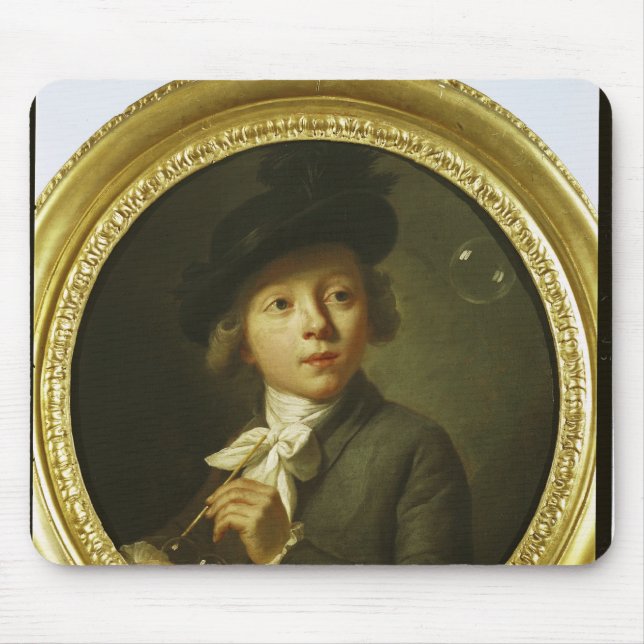 Soap Bubbles, 1784 Mouse Pad (Front)