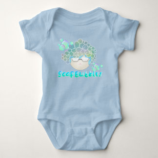 Soap Bubbles baby boy blue Bodysuit