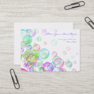 Soap Bubbles Business Card