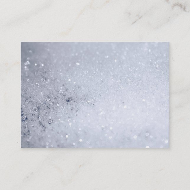 Soap Bubbles Business Card (Front)