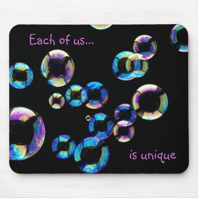 soap bubbles by tdgallery mouse pad (Front)