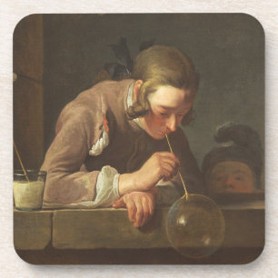Soap Bubbles, c. 1733- 34 (oil on canvas) Coaster