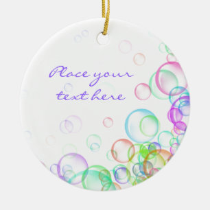 Soap Bubbles Ceramic Tree Decoration