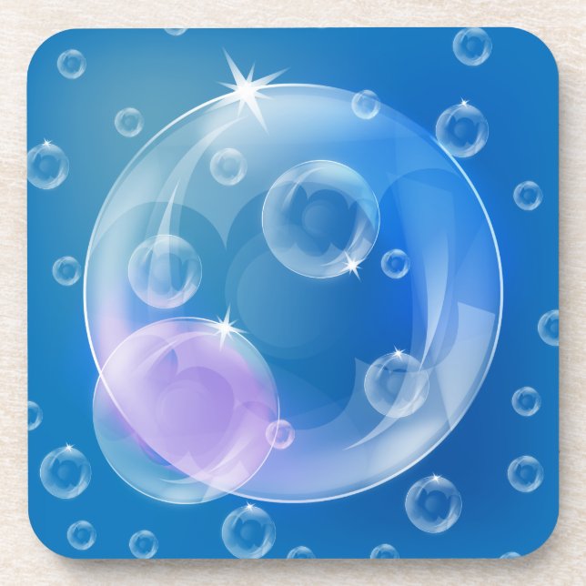 Soap bubbles coaster (Front)
